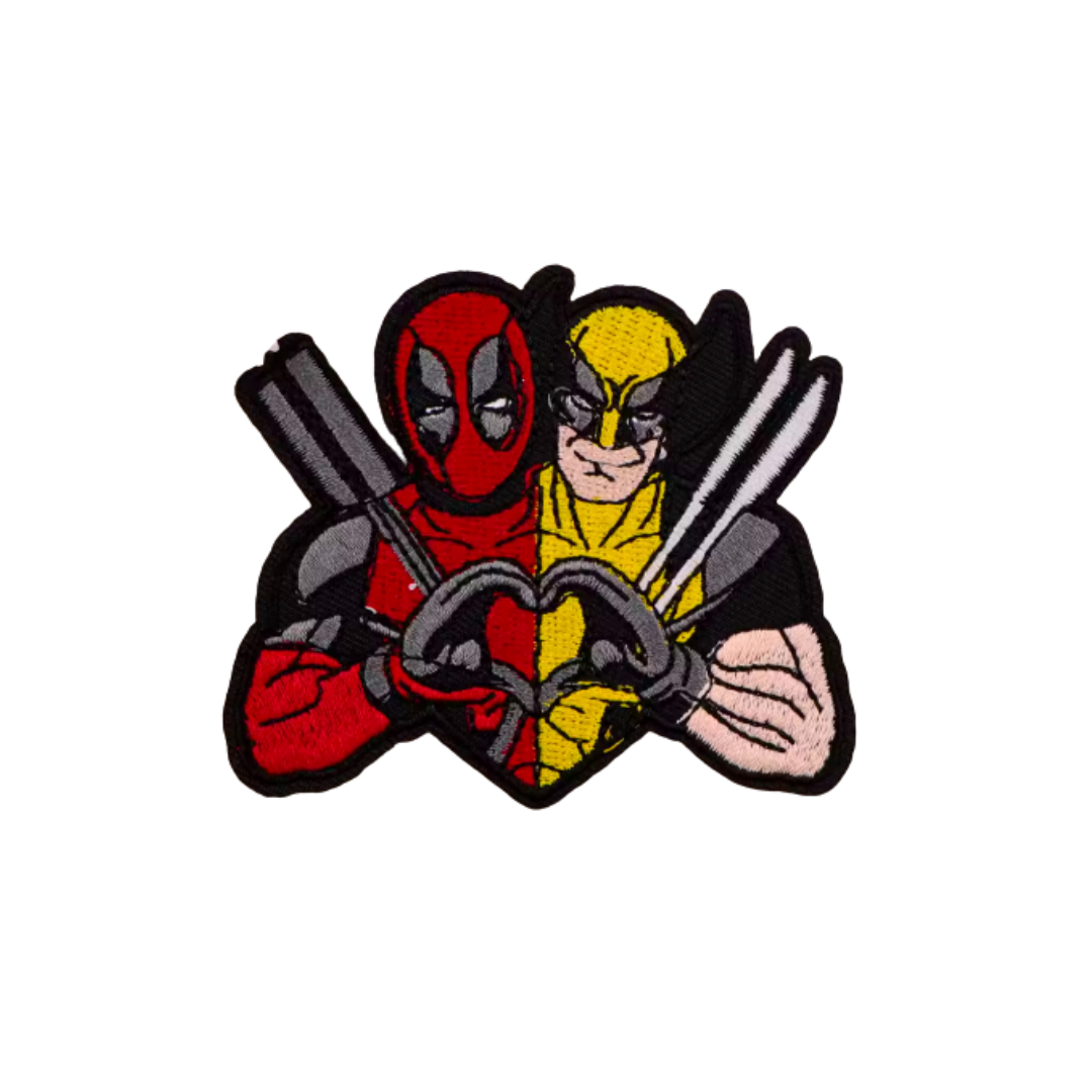 Toppa Termoadesiva - Deadpool & Wolverine