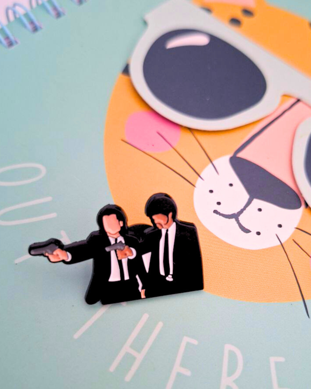 Spilla - Pulp Fiction Vincent & Jules