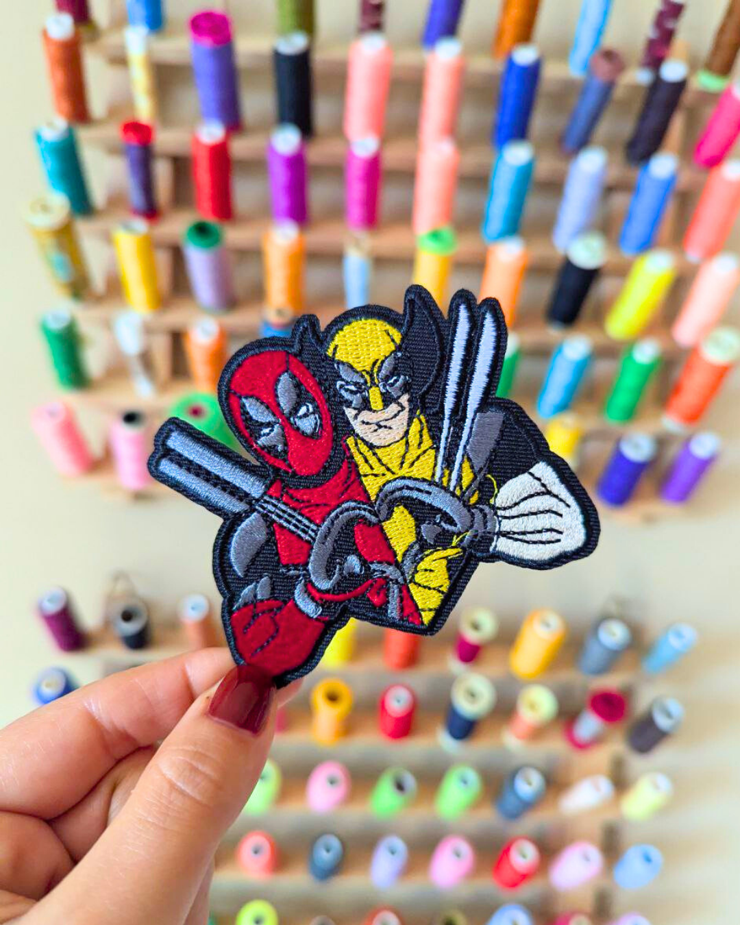 Toppa Termoadesiva - Deadpool & Wolverine