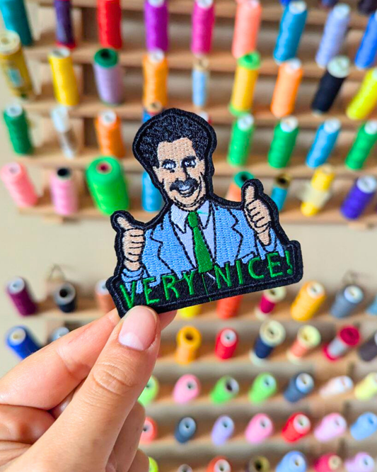 Toppa Termoadesiva - Very Nice ''Borat''