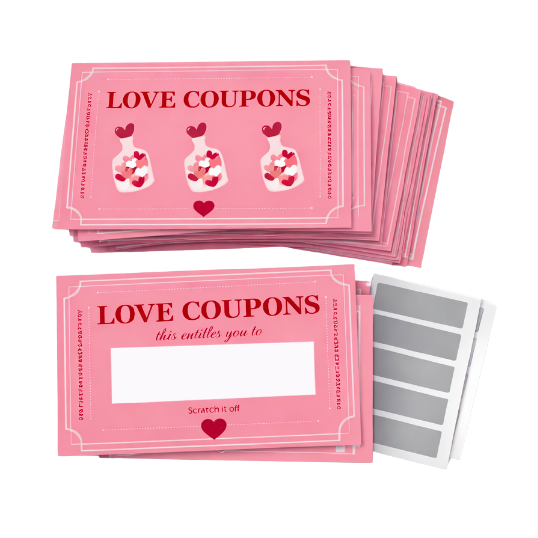 Coupon Grattabile Rosa - Love Coupon
