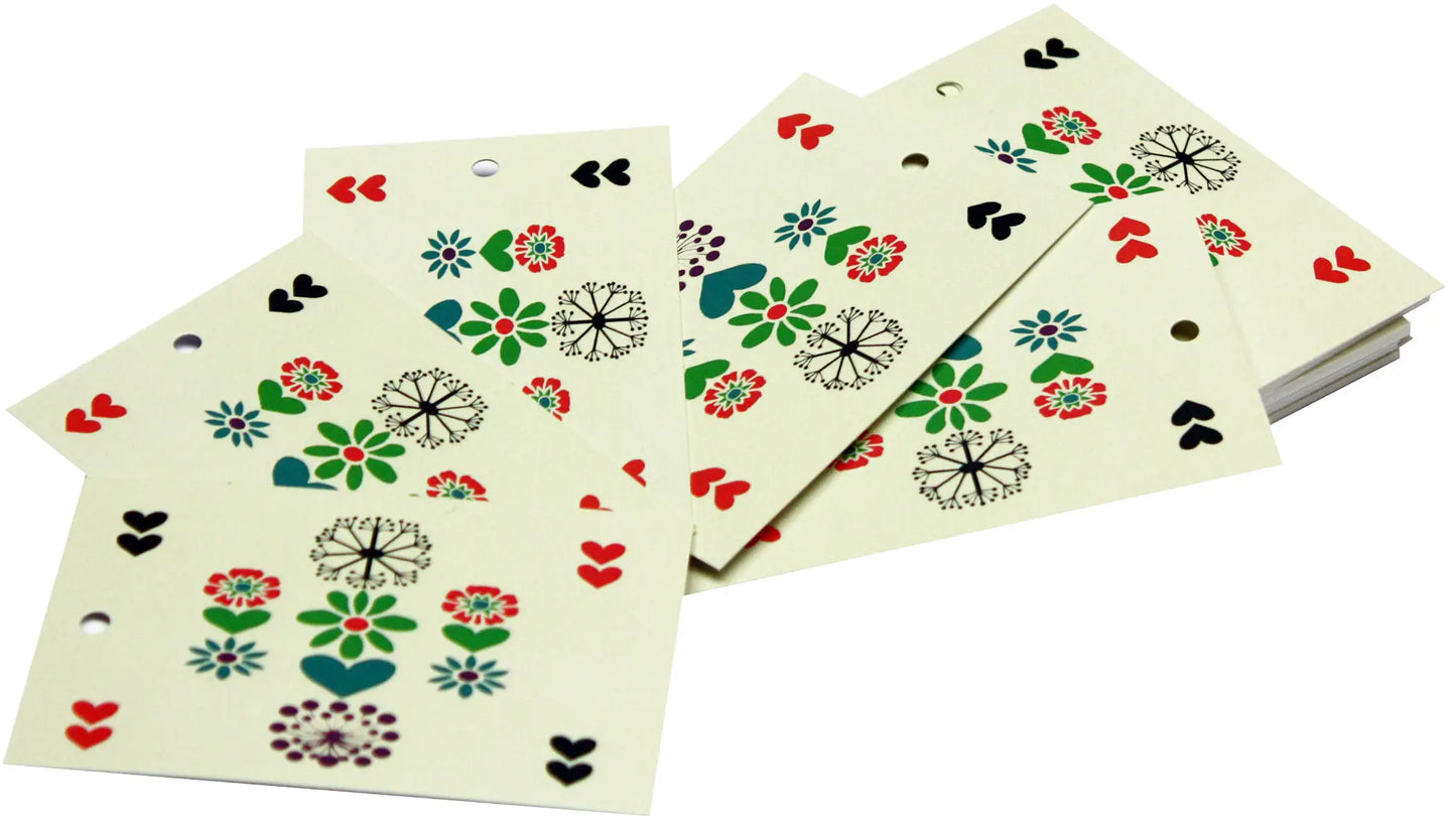 Carta Regalo con Etichetta - Vintage