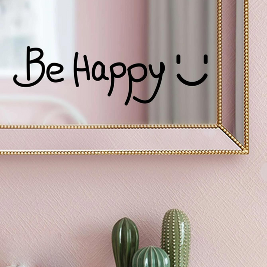 Adesivi Parete - ''Be Happy''