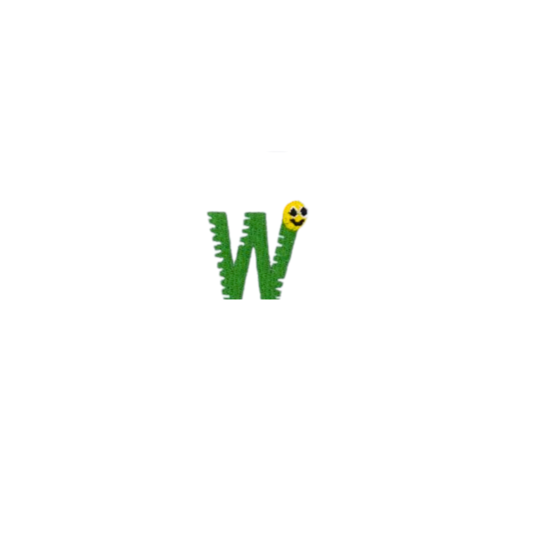 Toppa Termoadesiva - Lettere V W X Y Z