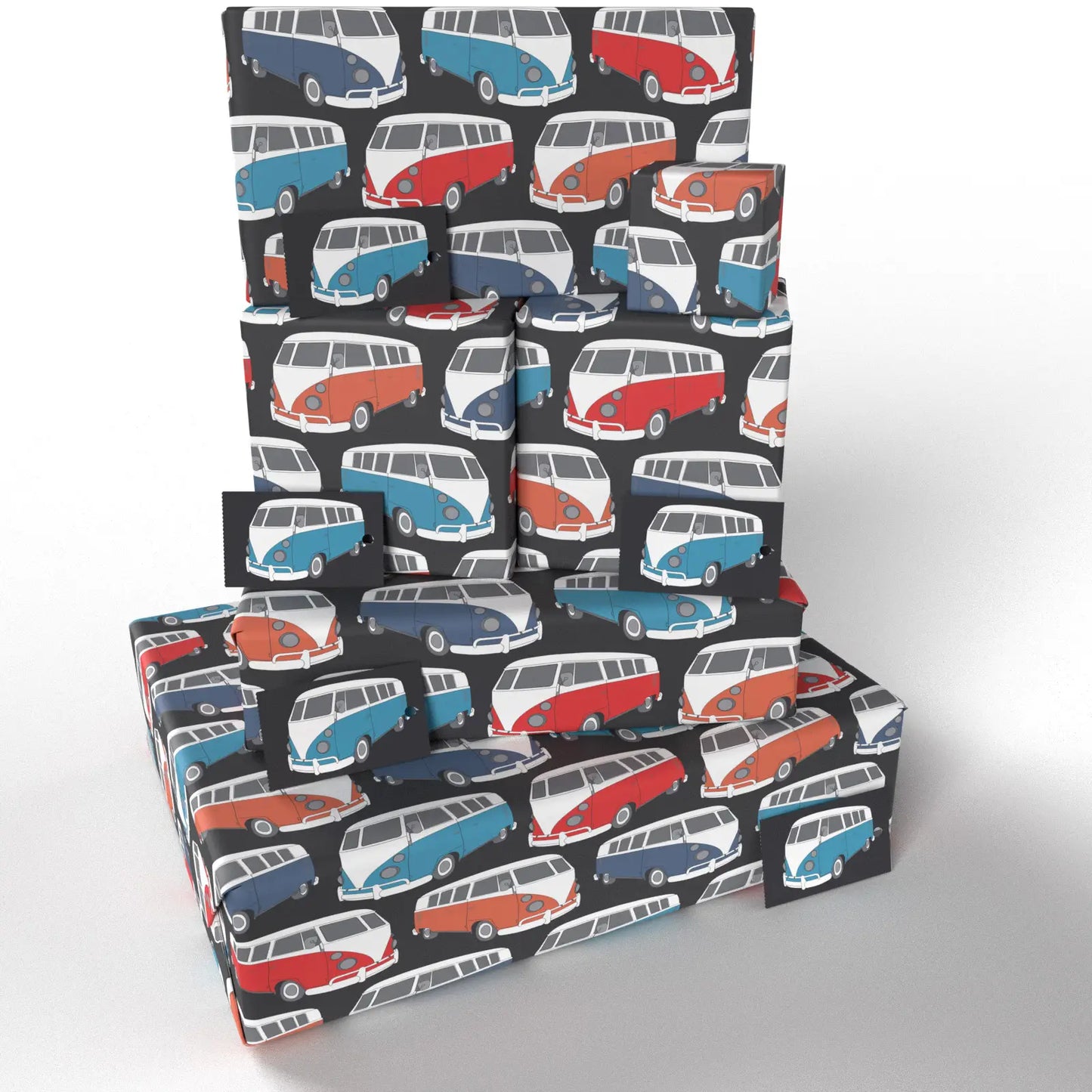 Carta Regalo con Etichetta - Mini Van