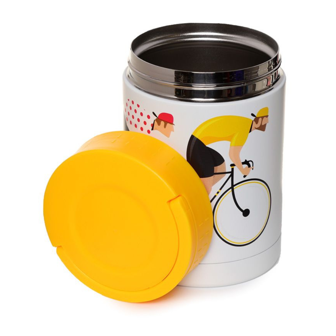 Contenitore per Alimenti Termico in Acciaio 500ml - Bicicletta