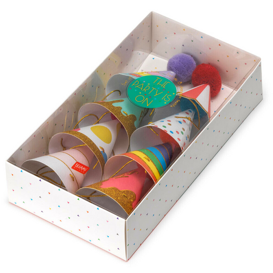 Set di 8 Cappellini - The Party Is On