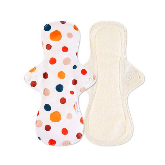 Assorbente Ecologico Lavabile Taglia L - Pois