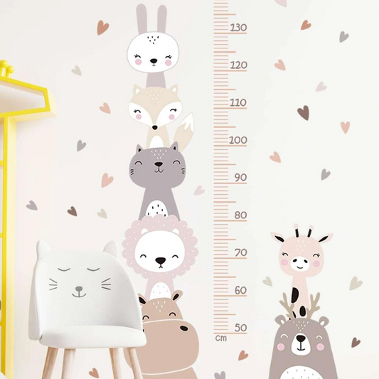 Adesivo Misura Altezza - Bimbi Beige