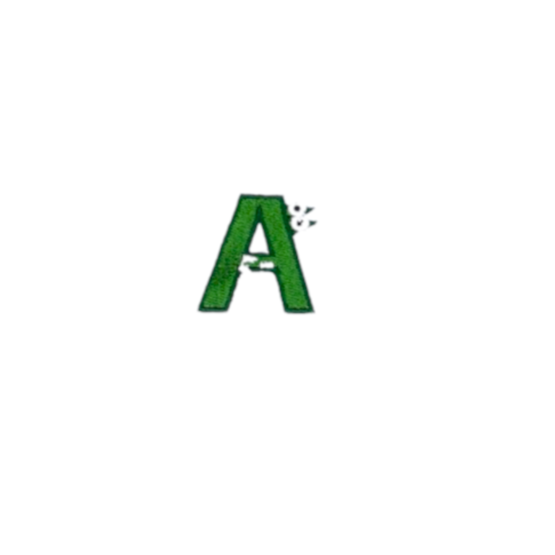 Toppa Termoadesiva - Lettere A B C F G H