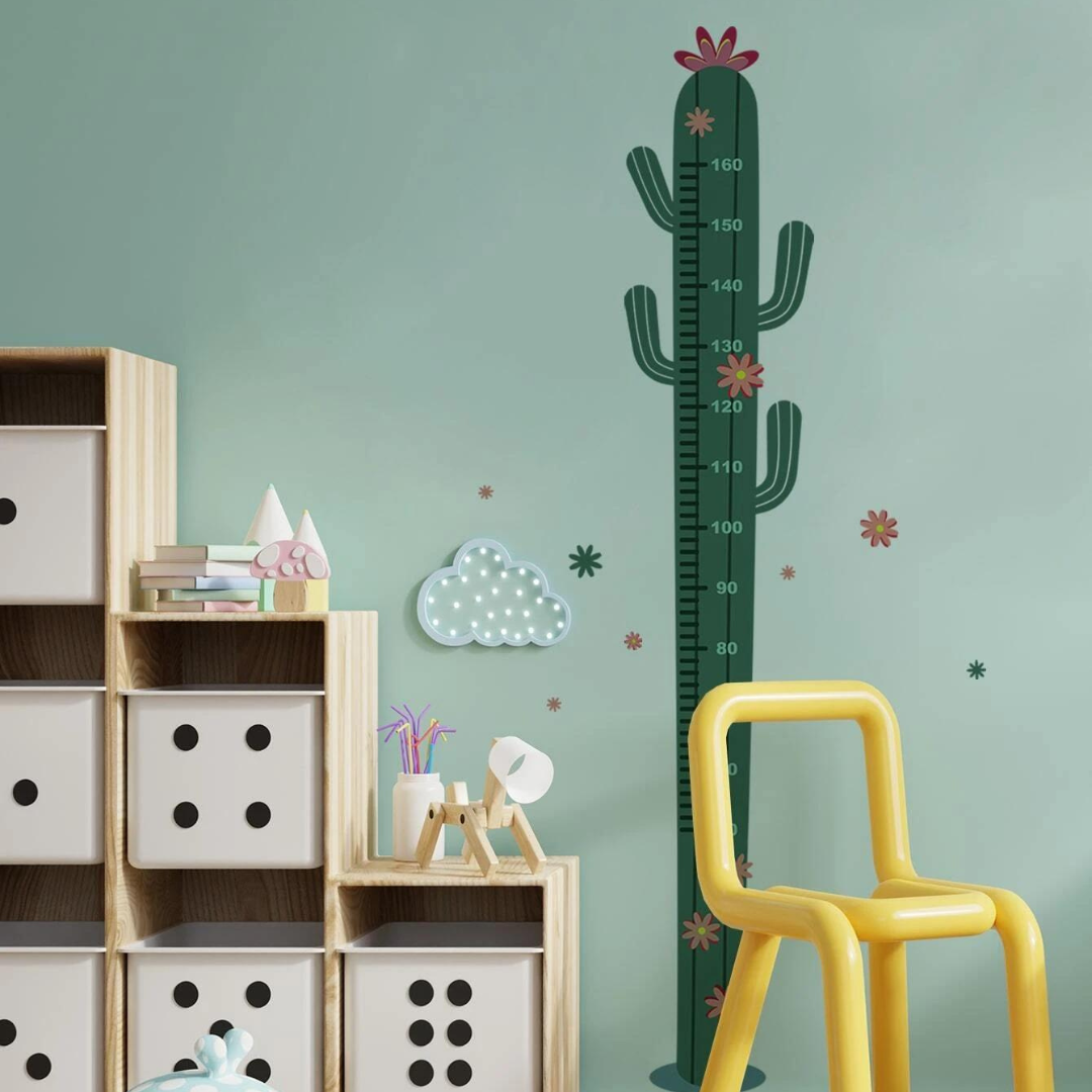 Adesivo Misura Altezza - Bimbi Cactus