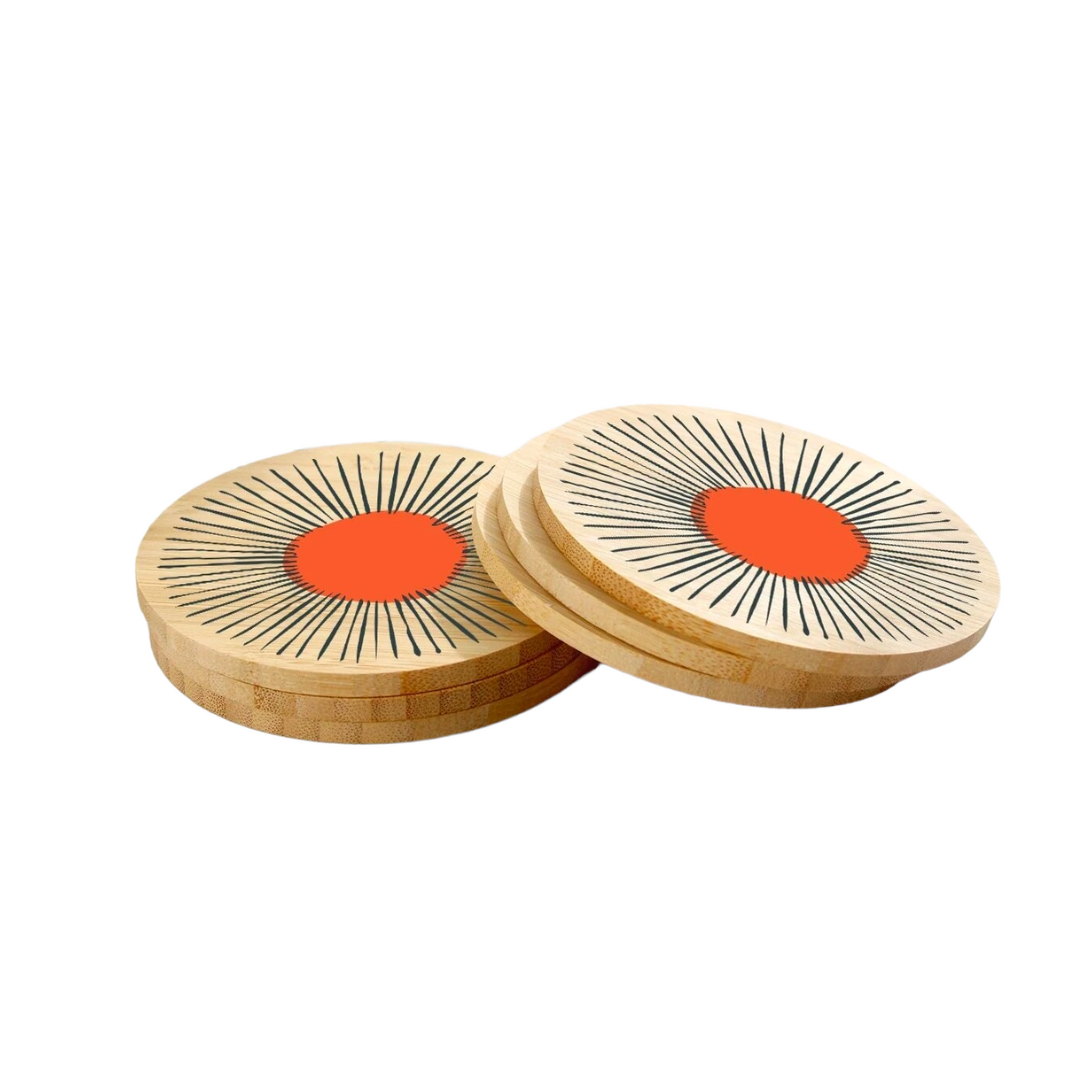 Sottobicchiere Bambù - Astratto