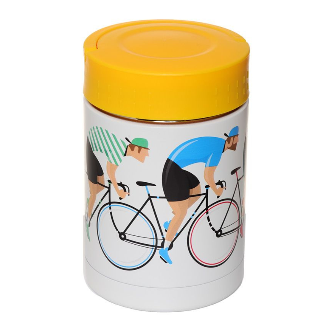 Contenitore per Alimenti Termico in Acciaio 500ml - Bicicletta