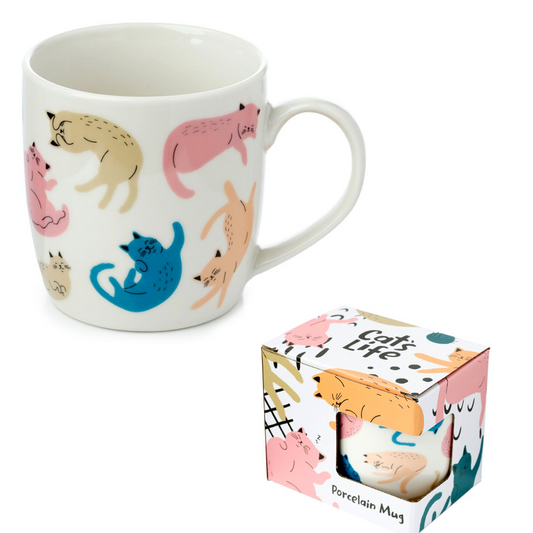 Tazza Porcellana - Cat's Life
