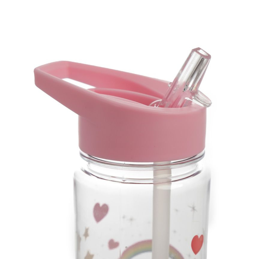 Borraccia Infrangibile con Cannuccia 550ml - Unicorni