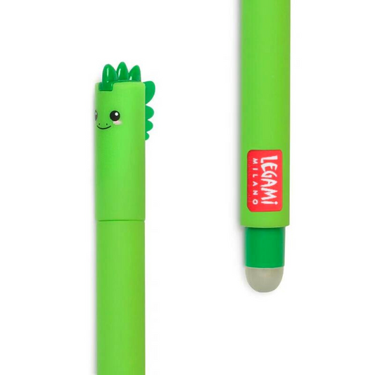 Penna Gel Cancellabile - Dinosauro