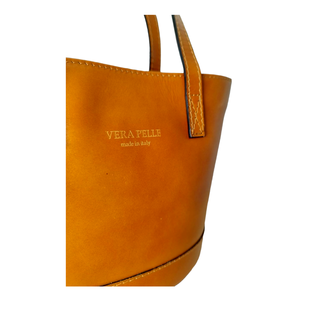 Borsa Vera Pelle - Cuoio