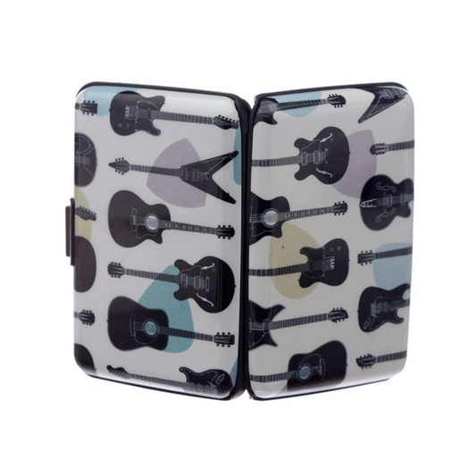 Porta Carte di Credito con Protezione Contactless - Chitarra