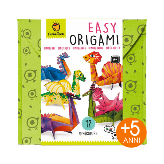 Set Creativo Easy Origami - Dinosauri