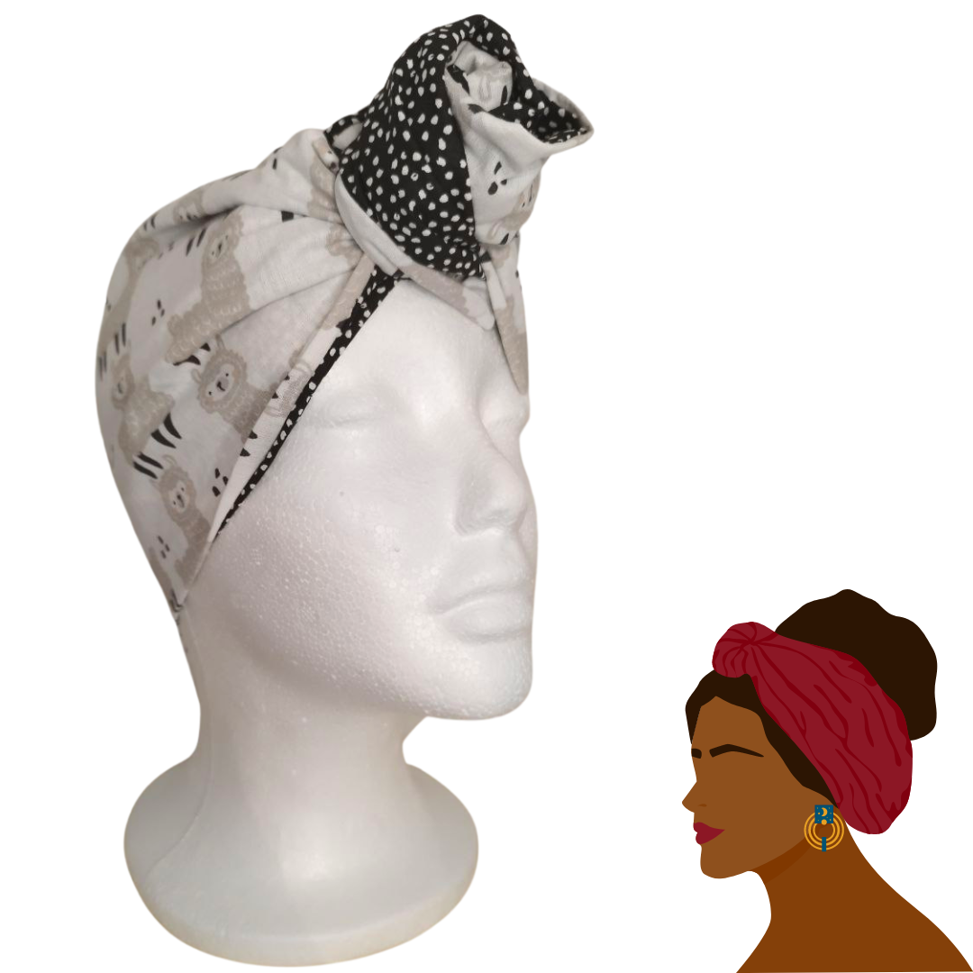 Fascia-Turbante Modellabile Handmade - Alpaca