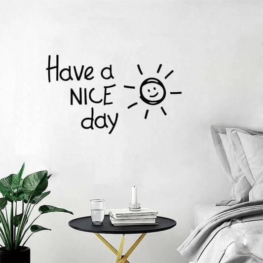 Adesivi Parete - ''Have a nice day''