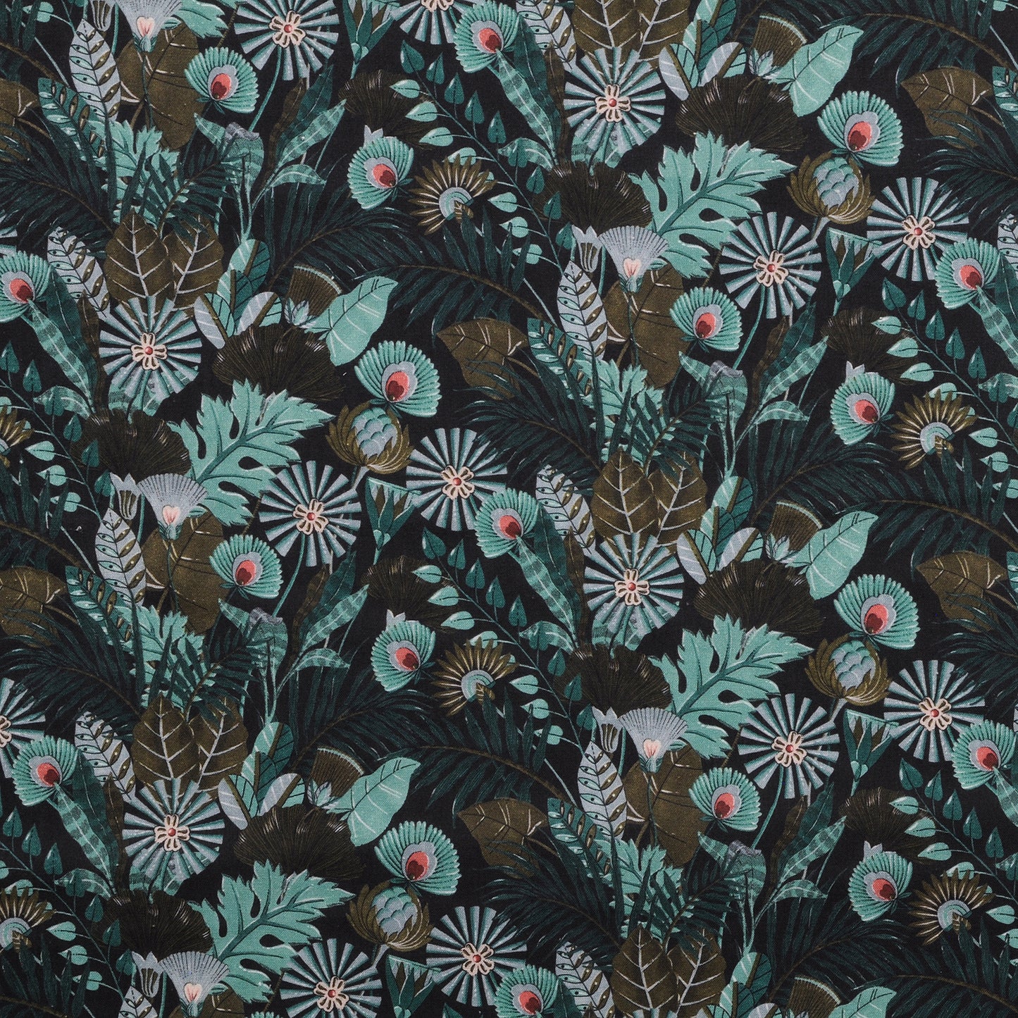 Fascia-Turbante Modellabile Handmade - Piume e Foglie