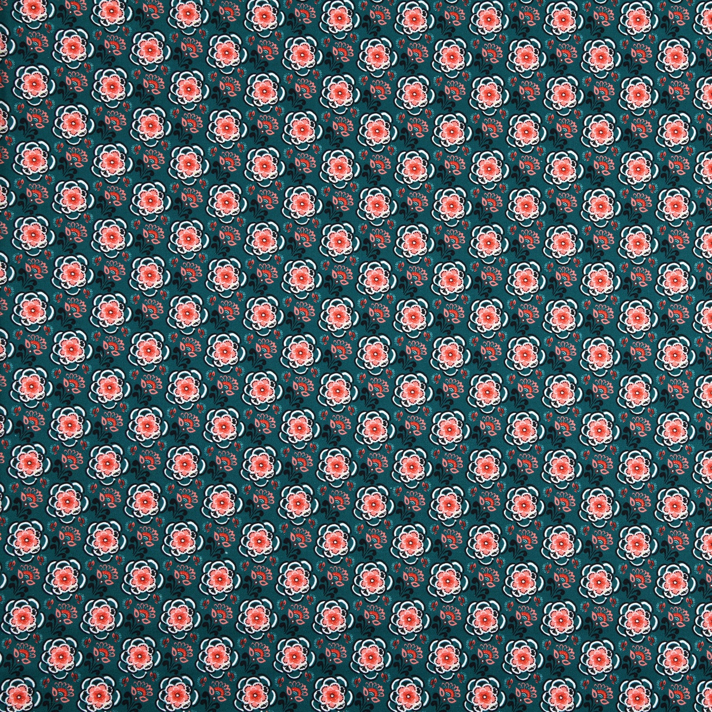 Fascia-Turbante Modellabile Handmade - Fiori Corallo