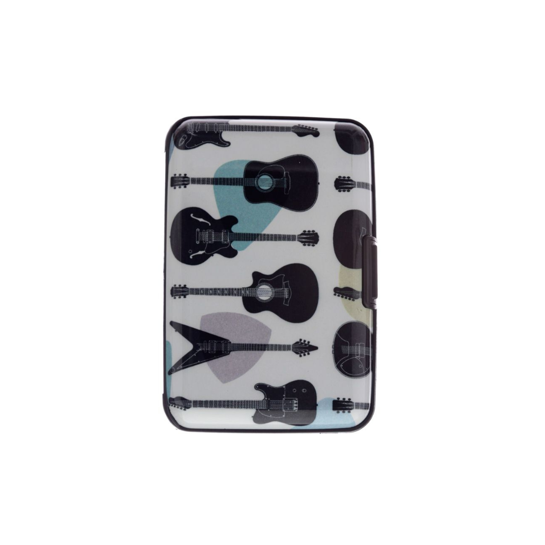 Porta Carte di Credito con Protezione Contactless - Chitarra