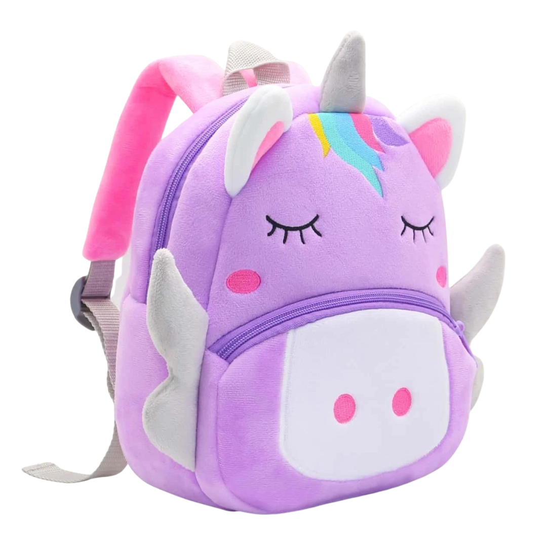 Zaino Peluche - Unicorno