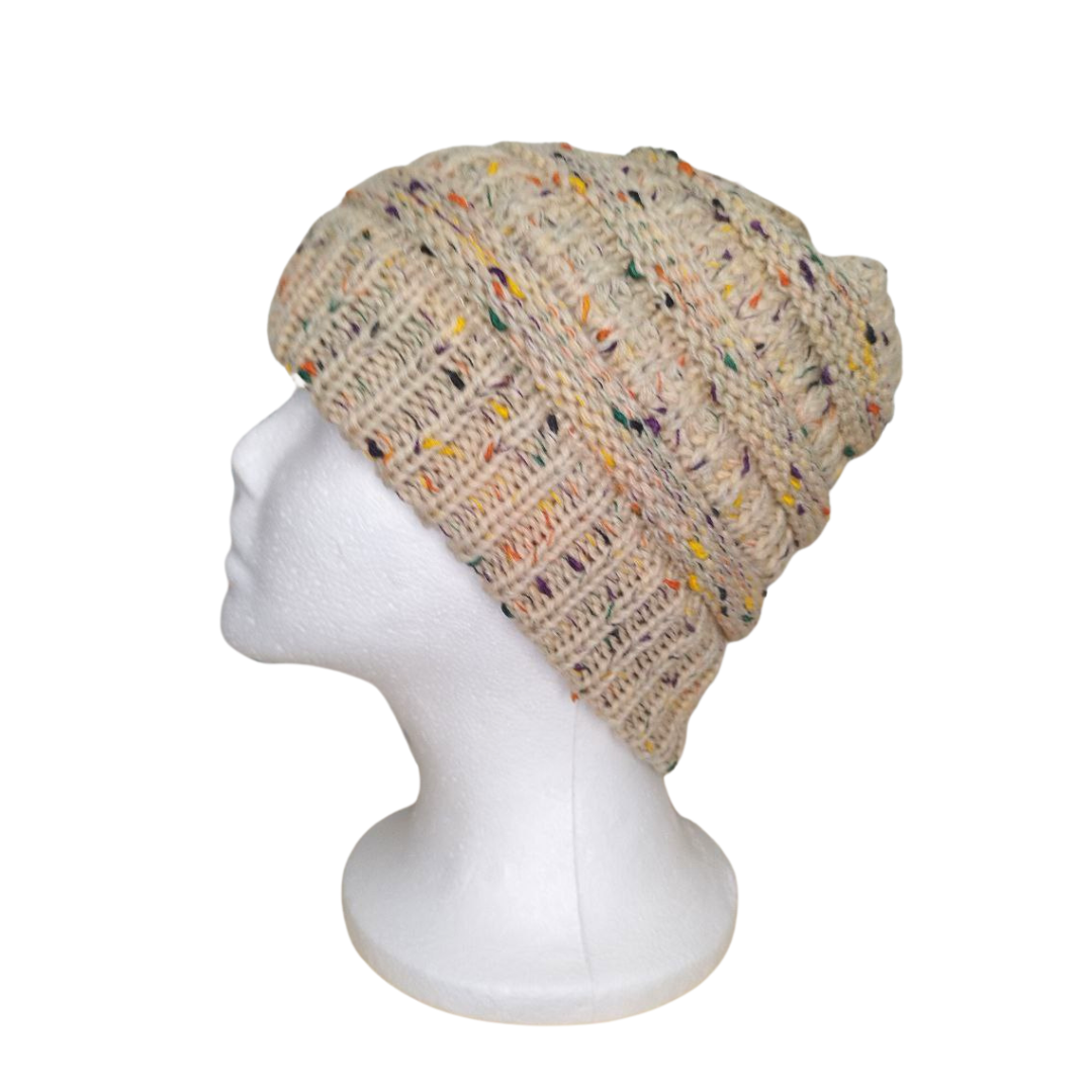 Cappello Multicolore - Base Crema
