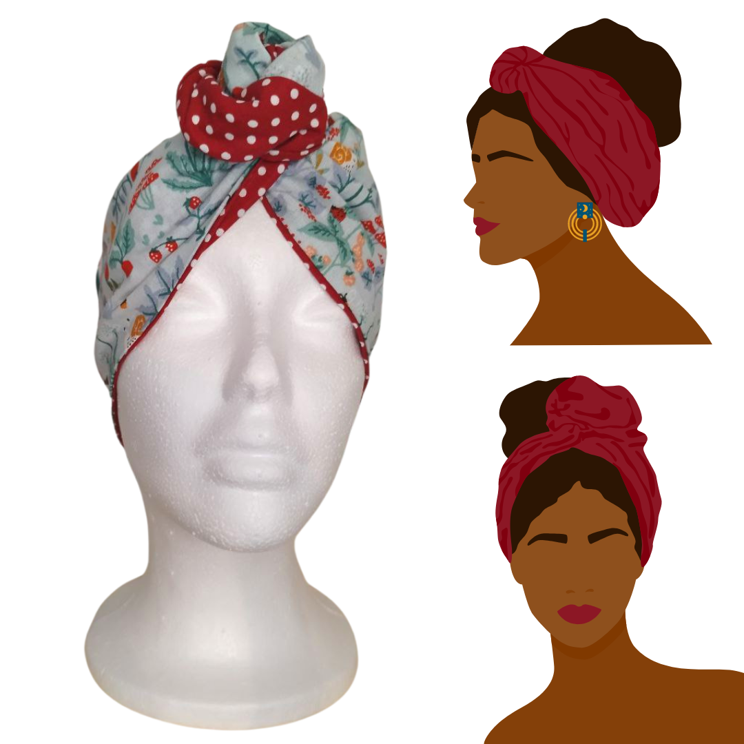 Fascia-Turbante Modellabile Handmade - Orto