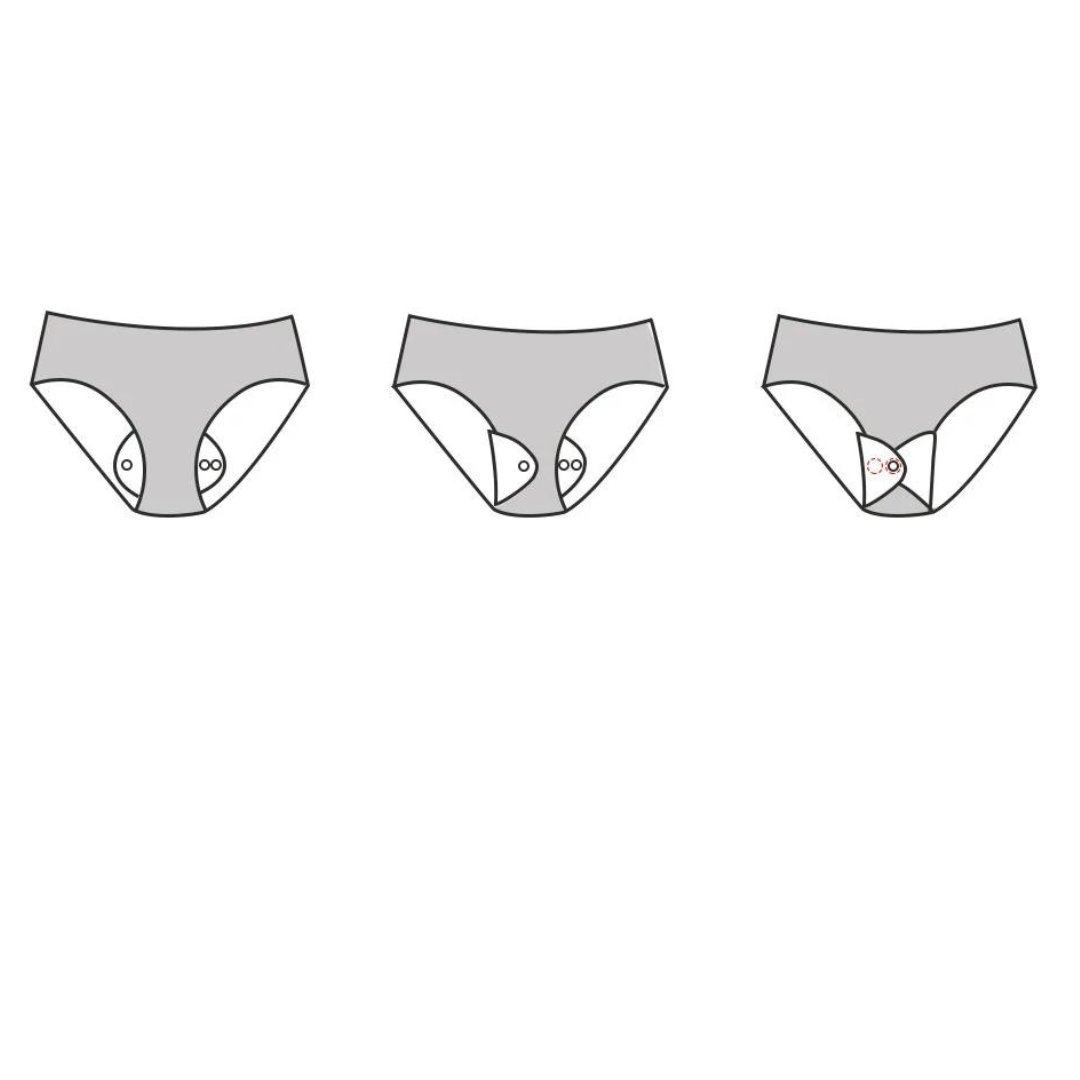 Assorbente Ecologico Lavabile Taglia S - Fiori