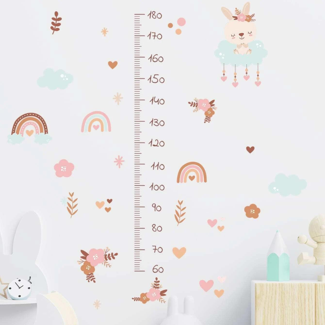 Adesivo Misura Altezza - Bimbi Coniglietto