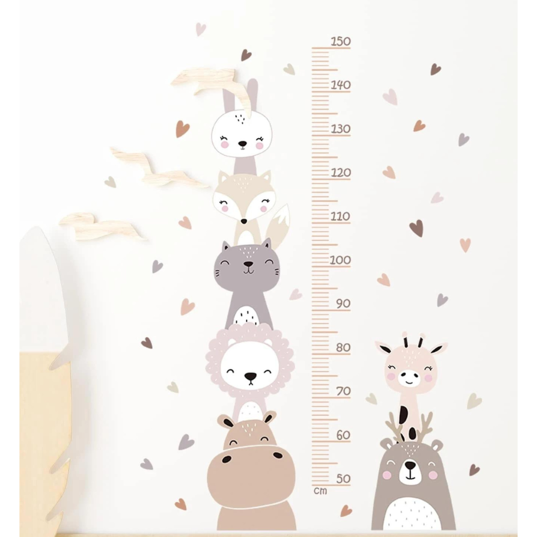 Adesivo Misura Altezza - Bimbi Beige