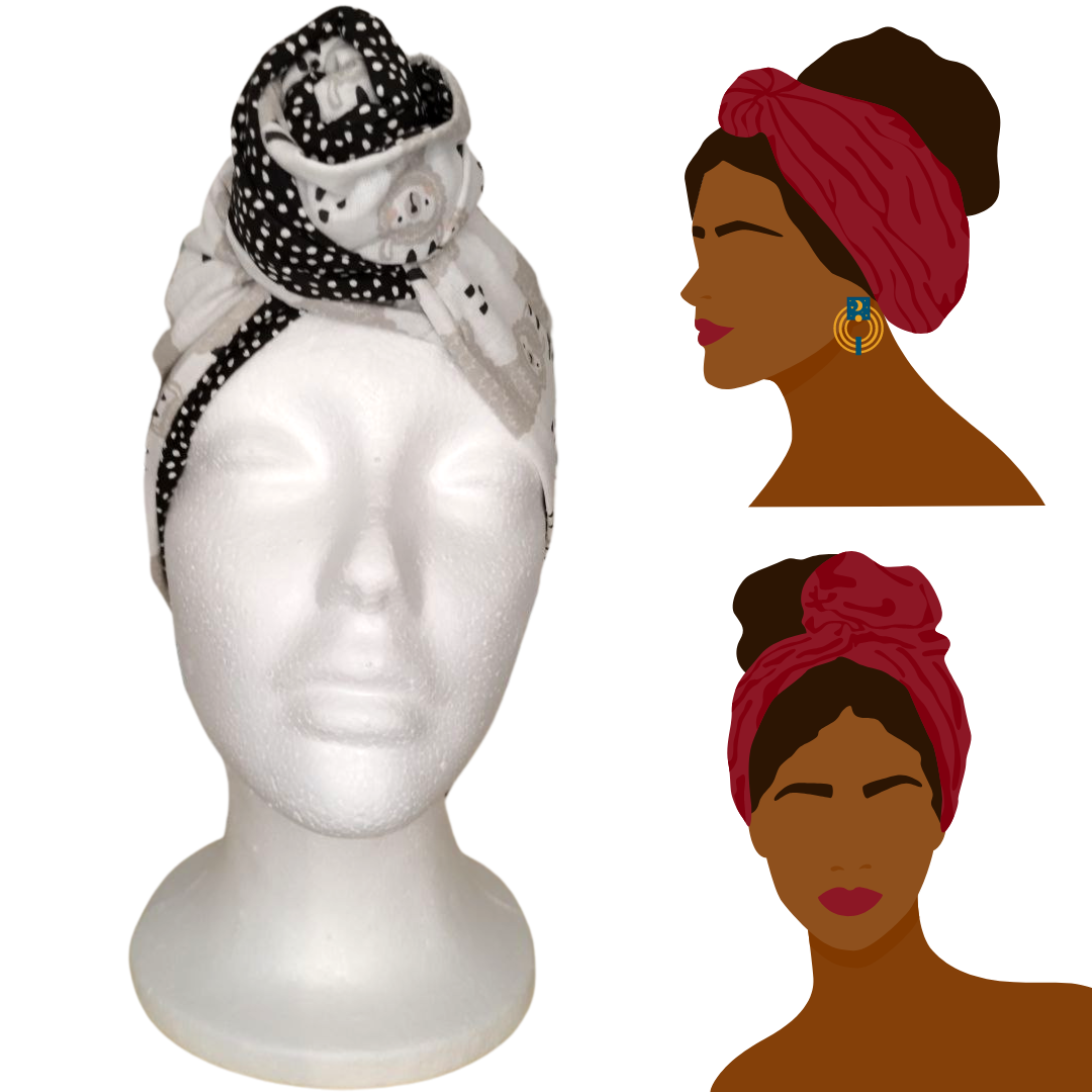 Fascia-Turbante Modellabile Handmade - Alpaca