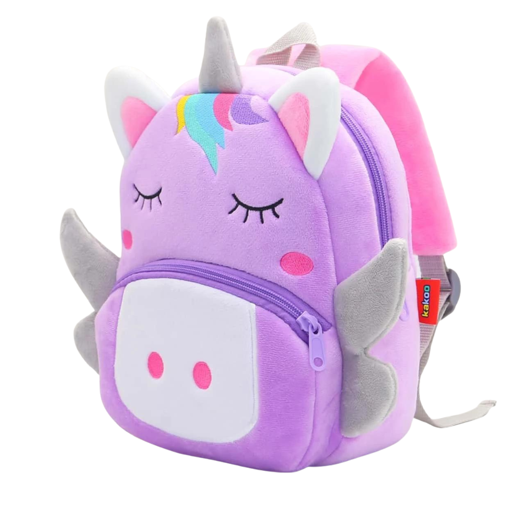 Zaino Peluche - Unicorno