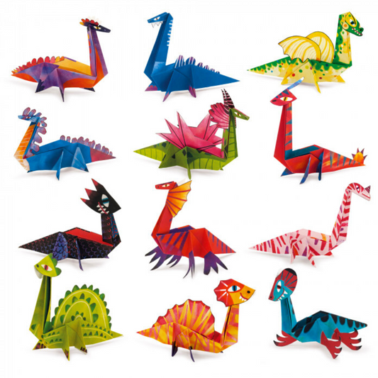 Set Creativo Easy Origami - Dinosauri