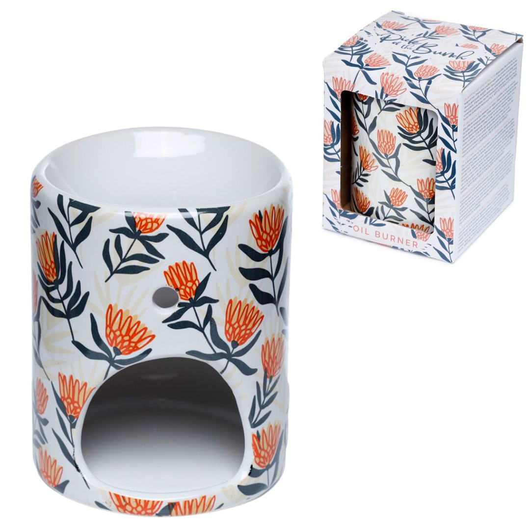Brucia Essenza in Ceramica - Fiori Arancio
