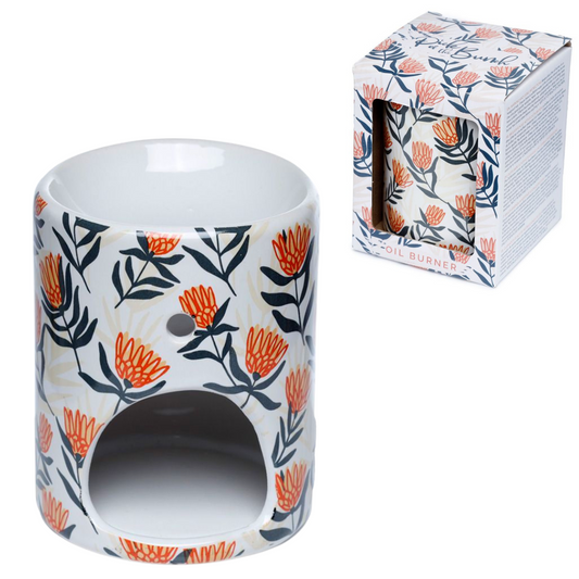 Brucia Essenza in Ceramica - Fiori Arancio