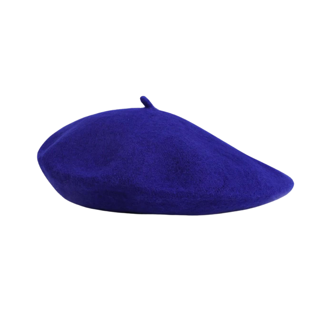 Cappelli Il Berretto Basco Cappello Basco Blu Elettrico – Apple