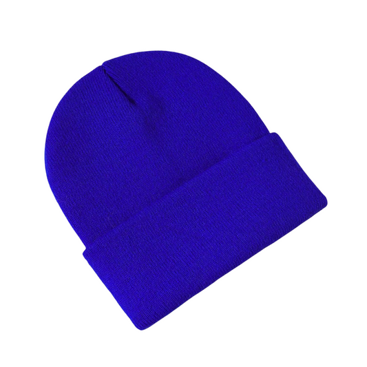 Cappello Beanie - Blu Elettrico