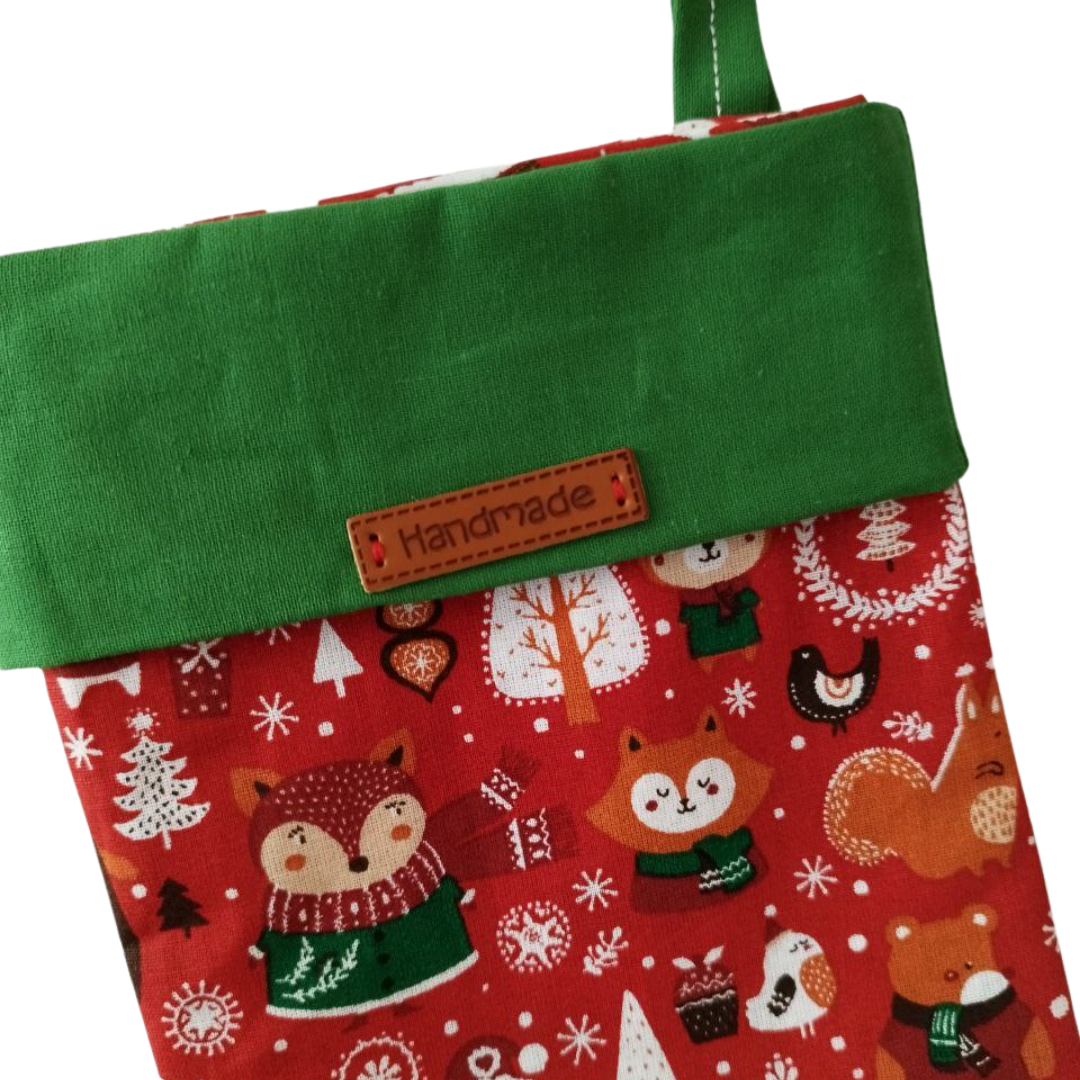 Calza Befana Handmade - Bosco Natale