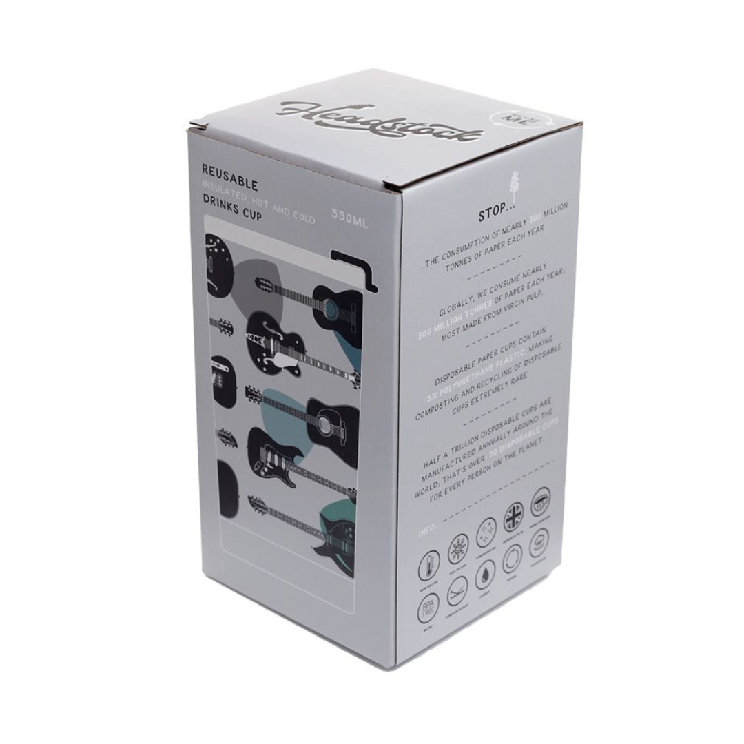 Tazza Termica  Acciaio 500ml - Chitarre