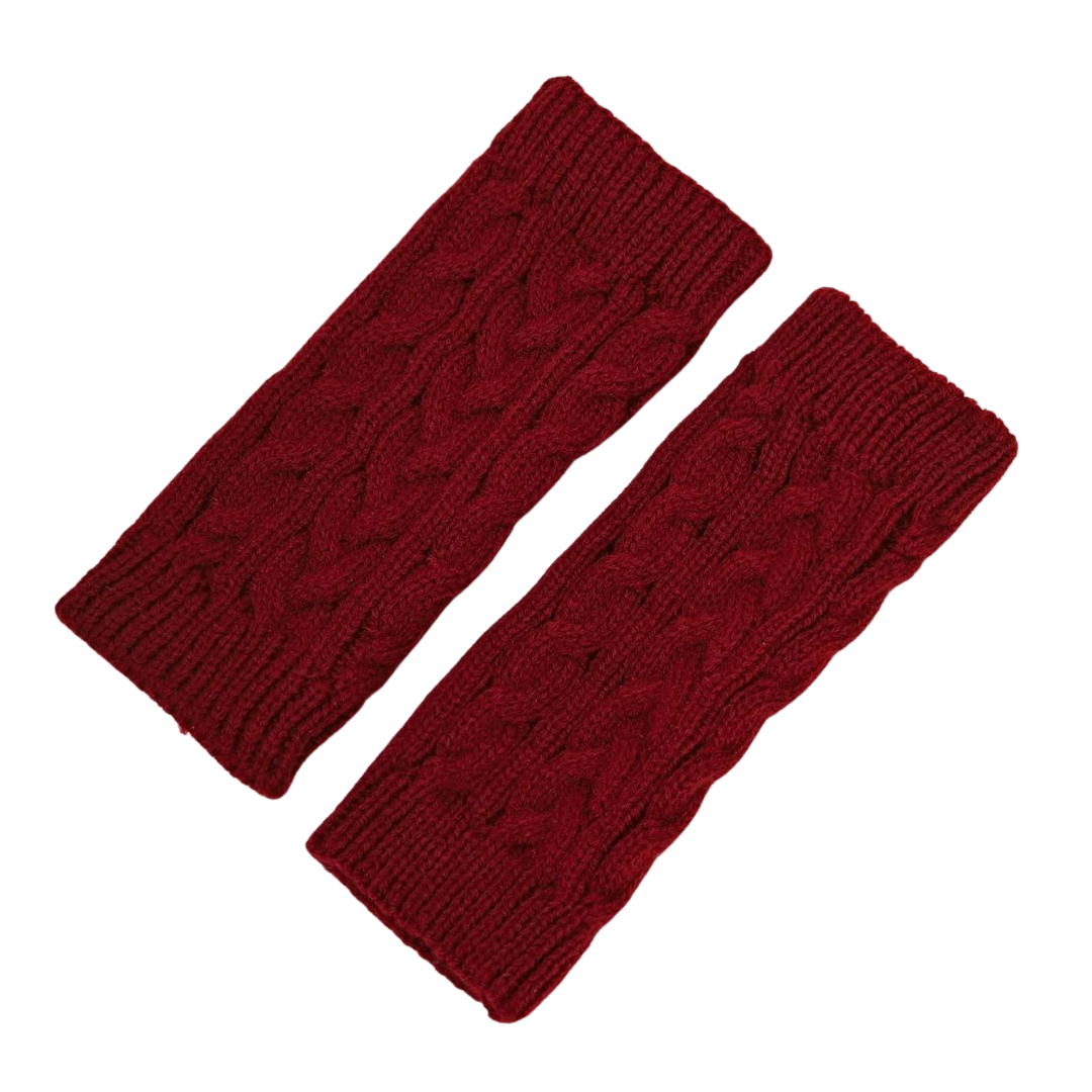 Guanti Senza Dita - Bordeaux