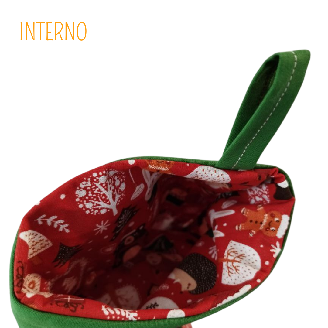 Calza Befana Handmade - Bosco Natale