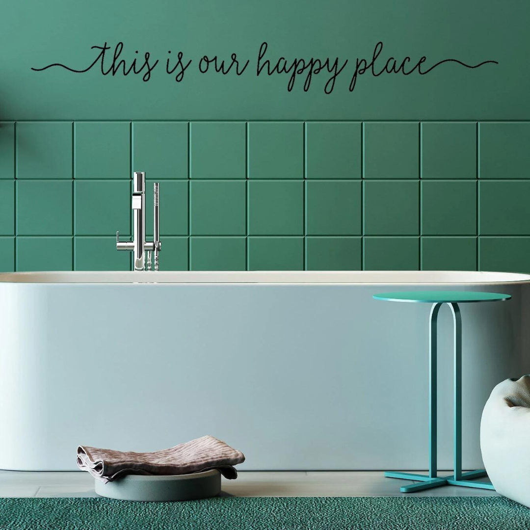 Adesivi Parete - ''This is our happy place''