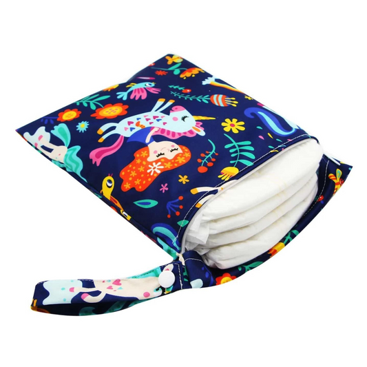 Porta Pannolini e Accessori - Fiori e Unicorni