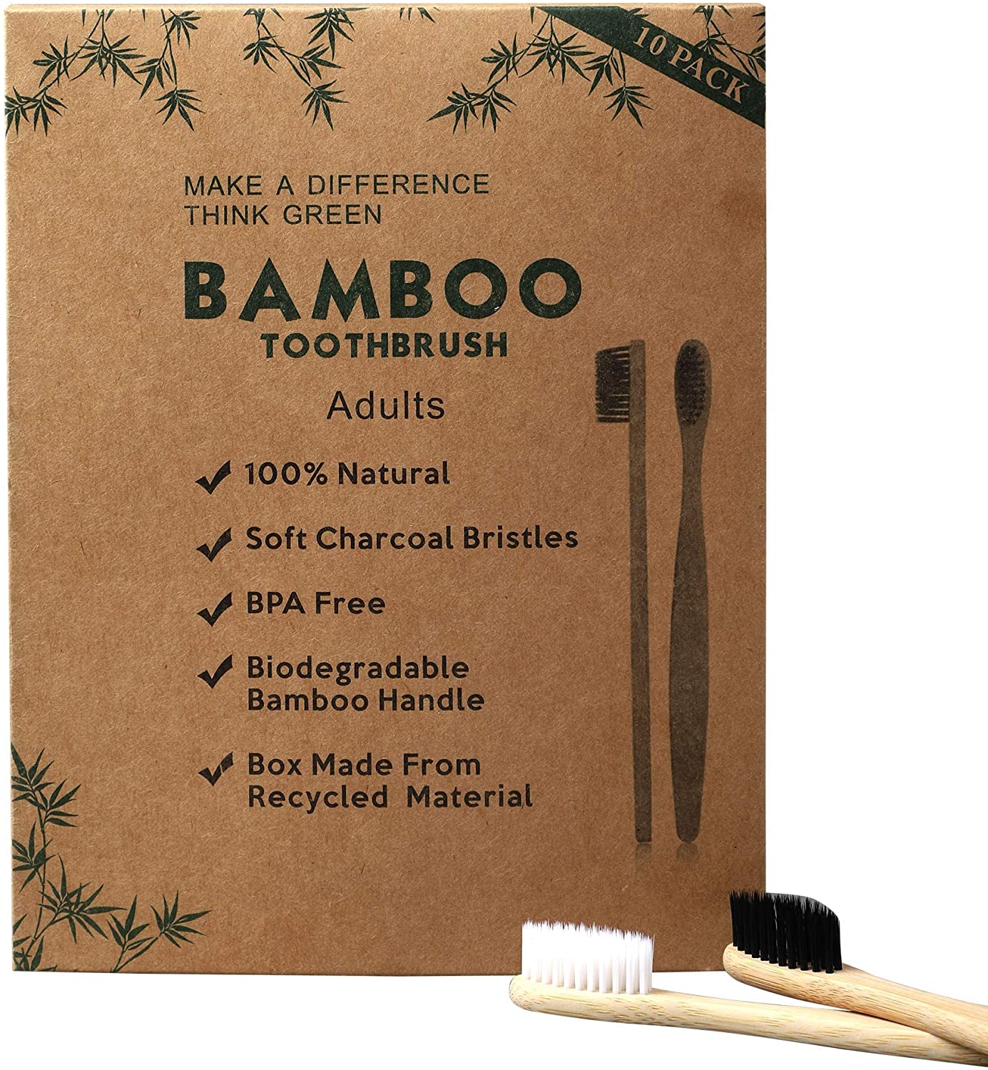 Spazzolino Bambù Biodegradabile - Colore