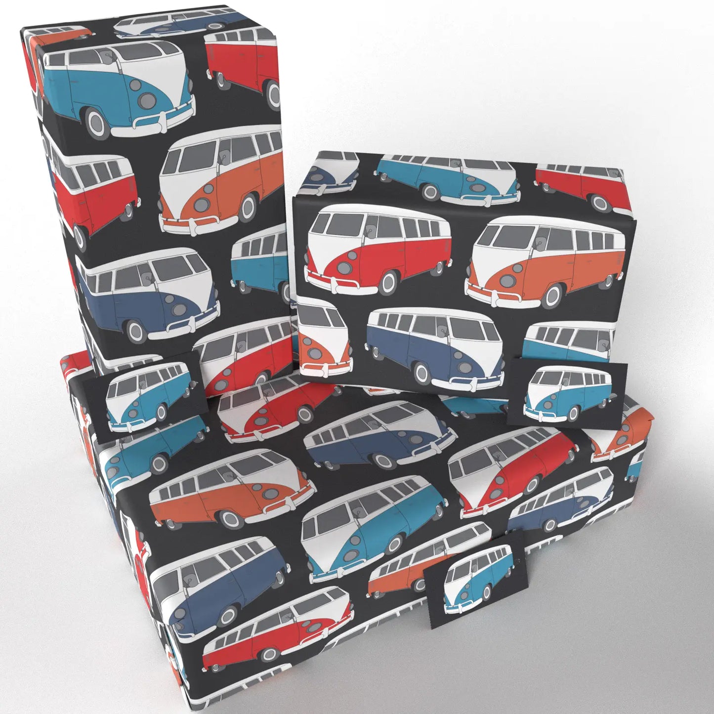 Carta Regalo con Etichetta - Mini Van