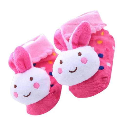 Calzini Antiscivolo Bimbi - Coniglietti